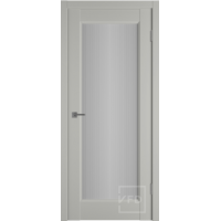 Дверь межкомнатная ВФД Elegant 1VR Taupe, стекло Art cloud moru